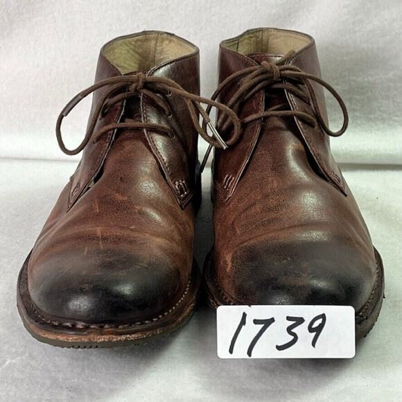Sebago Chukka Boots Men\'s 10D Tremont Smooth Brown Leather Lace Up HandCrafted main image 8